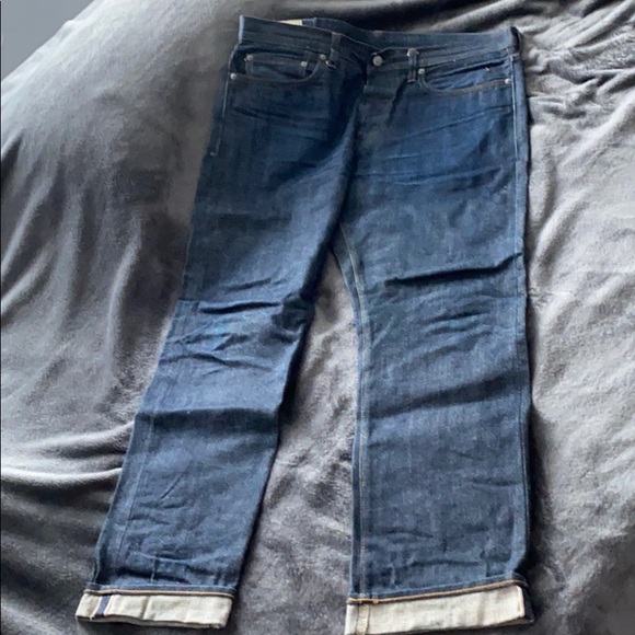 J.Crew Raw/ selvedge Japanese denim - Picture 1 of 4
